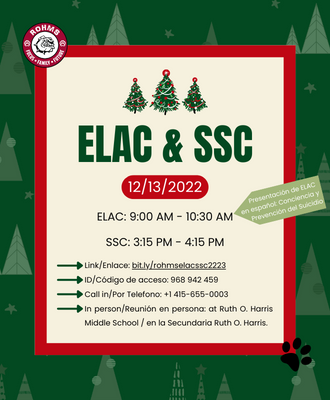  ELAC AND SSC FLYER - DECEMBER 13, 2022